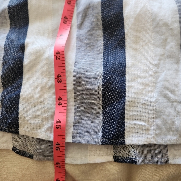 Striped Blue and White Dress - Picture 13 of 14